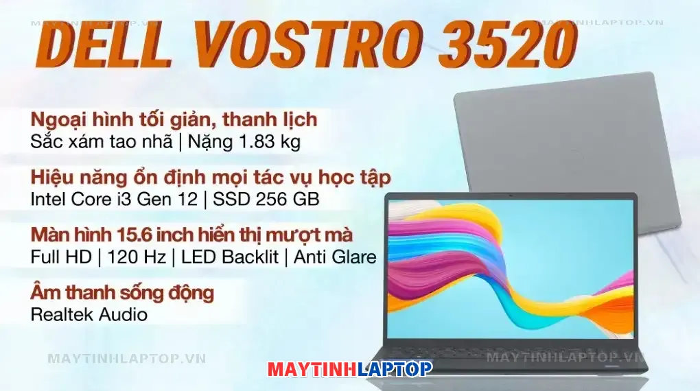 Laptop Dell Vostro 3520 V5I3614W1 17 laptop dell vostro 3520 v5i3614w1 85J2